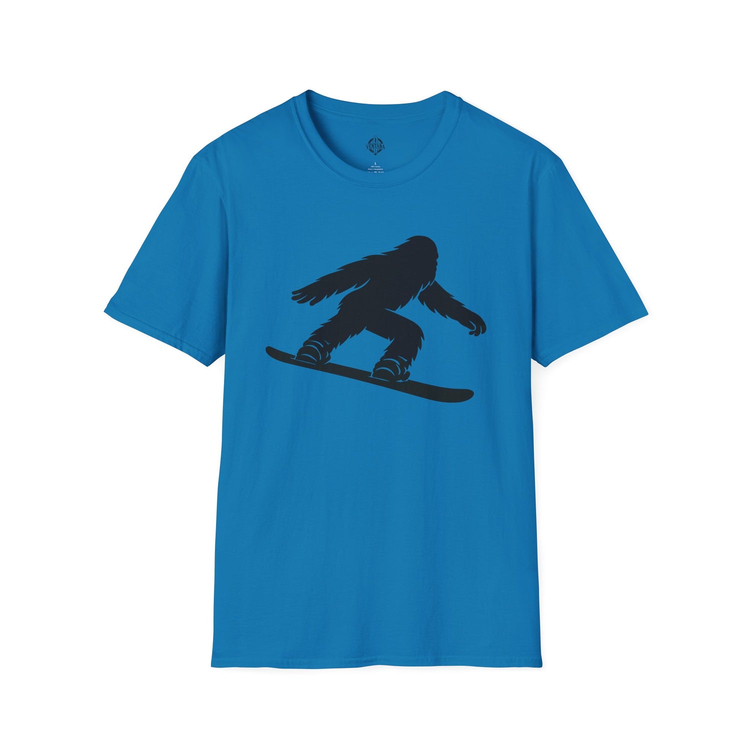 Ventana Shreddy Yeti Snowboard Unisex - U.S. Cotton T-Shirt