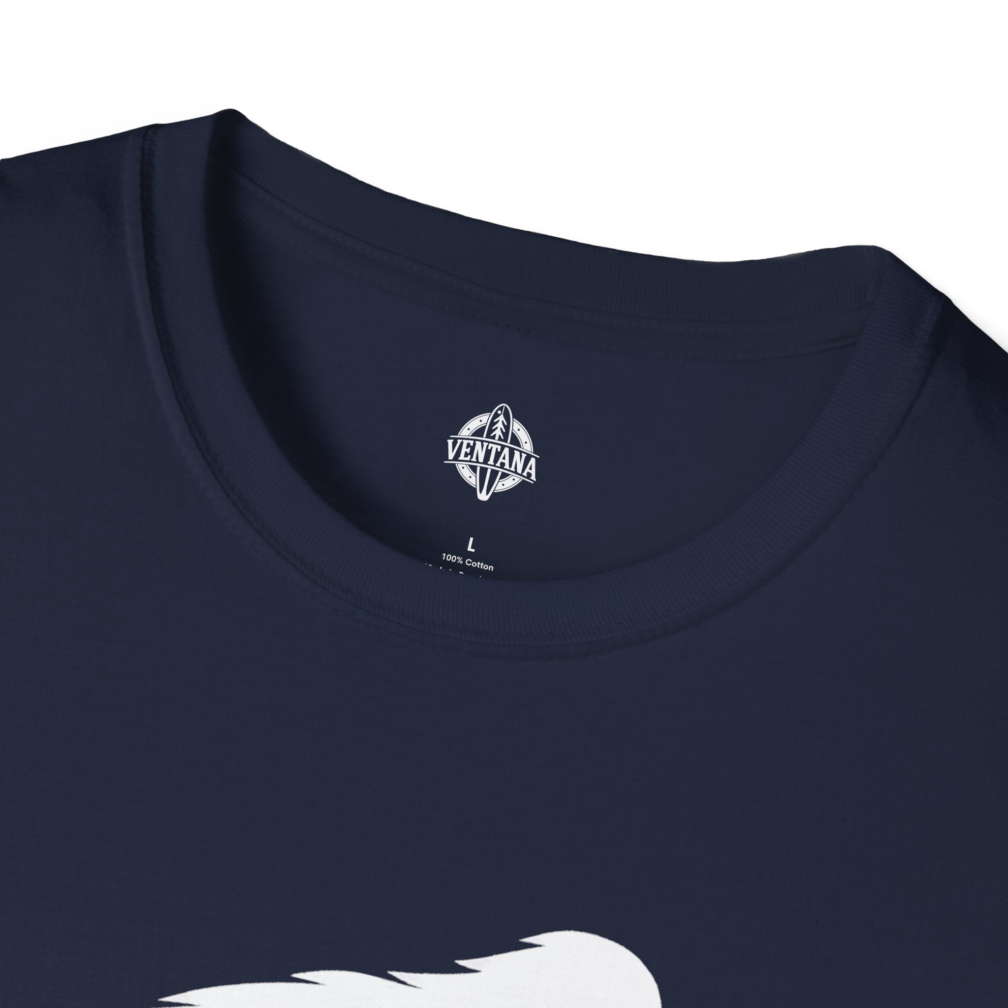 Ventana Shreddy Yeti Snowboard Unisex - U.S. Cotton T-Shirt