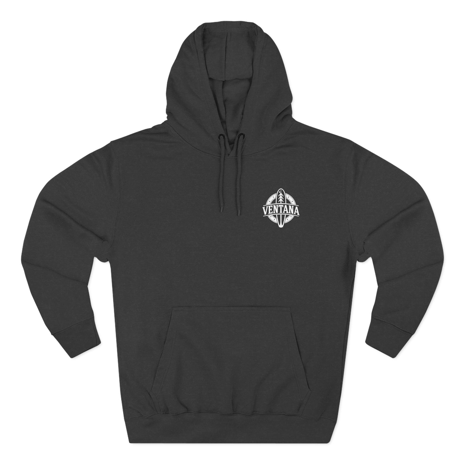 Ventana Monterey Bay by Thiago Bianchini Unisex - Pull-Over Cotton Blend Fleece Hoodie