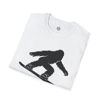 Ventana Shreddy Yeti Snowboard Unisex - U.S. Cotton T-Shirt
