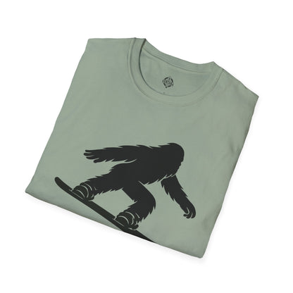 Ventana Shreddy Yeti Snowboard Unisex - U.S. Cotton T-Shirt