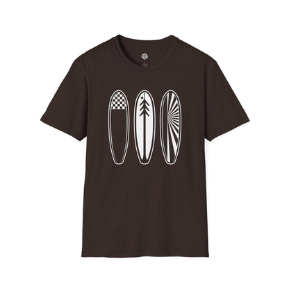 Ventana Three Board Unisex - Soft Style U.S. Cotton T-Shirt
