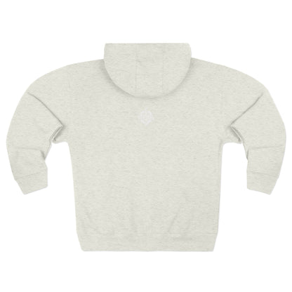 Hermit Crab Lotería Unisex - Zip Cotton Blend Fleece Hoodie (El Cangrejo Ermitaño)