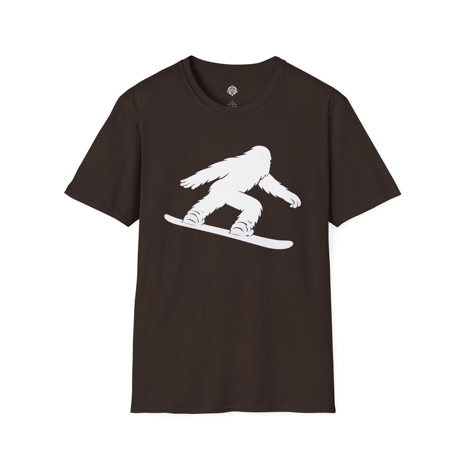 Ventana Shreddy Yeti Snowboard Unisex - U.S. Cotton T-Shirt