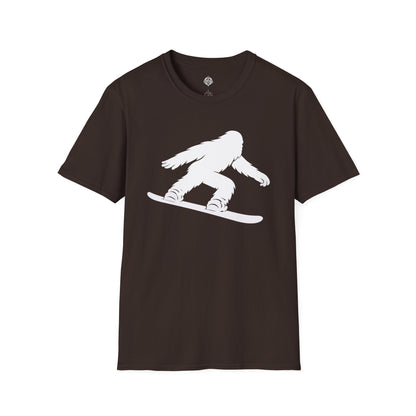 Ventana Shreddy Yeti Snowboard Unisex - U.S. Cotton T-Shirt