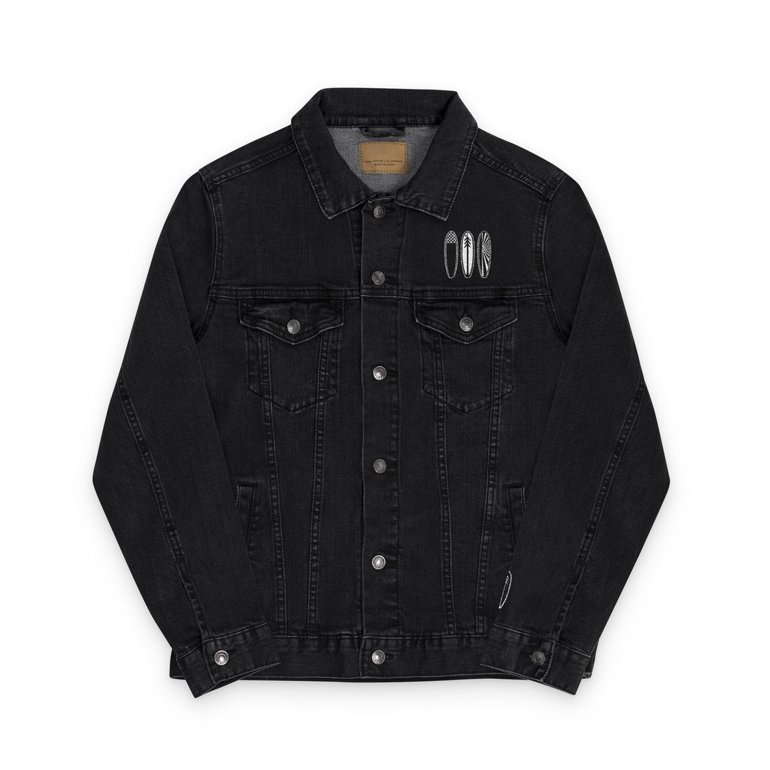 Ventana Three Boards Denim Embroidered Jacket Unisex