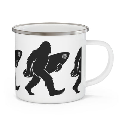 Ventana Surfsquatch Enamel Camping Mug