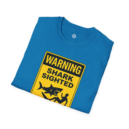 Shark Sighted Unisex - Soft Style U.S. Cotton T-Shirt