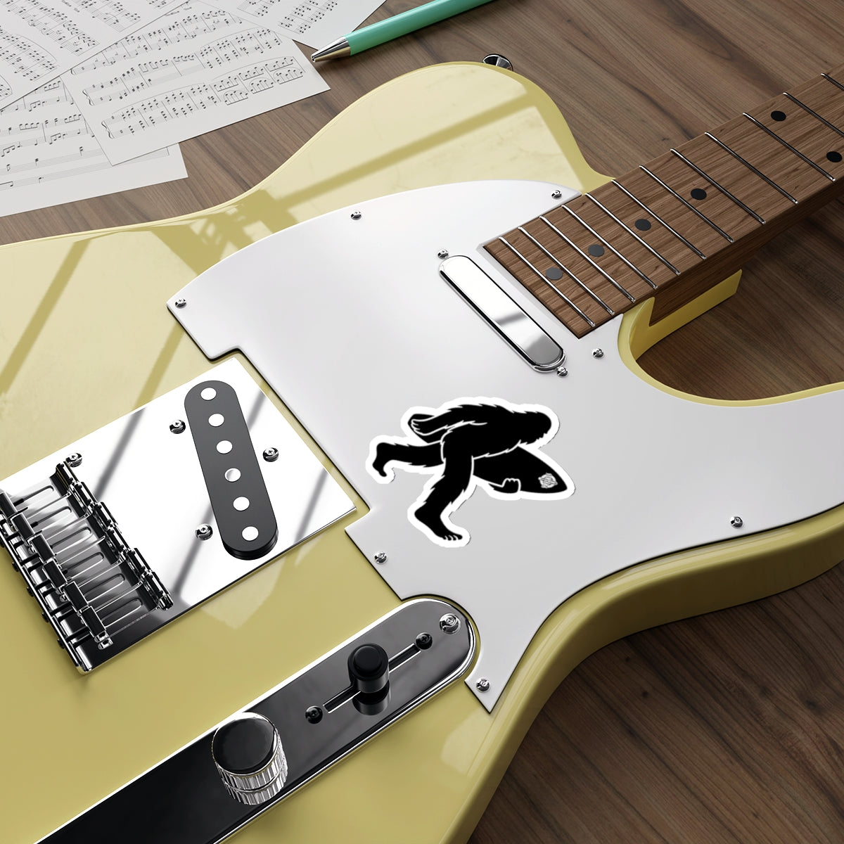 Ventana Surfsquatch Die-Cut Stickers