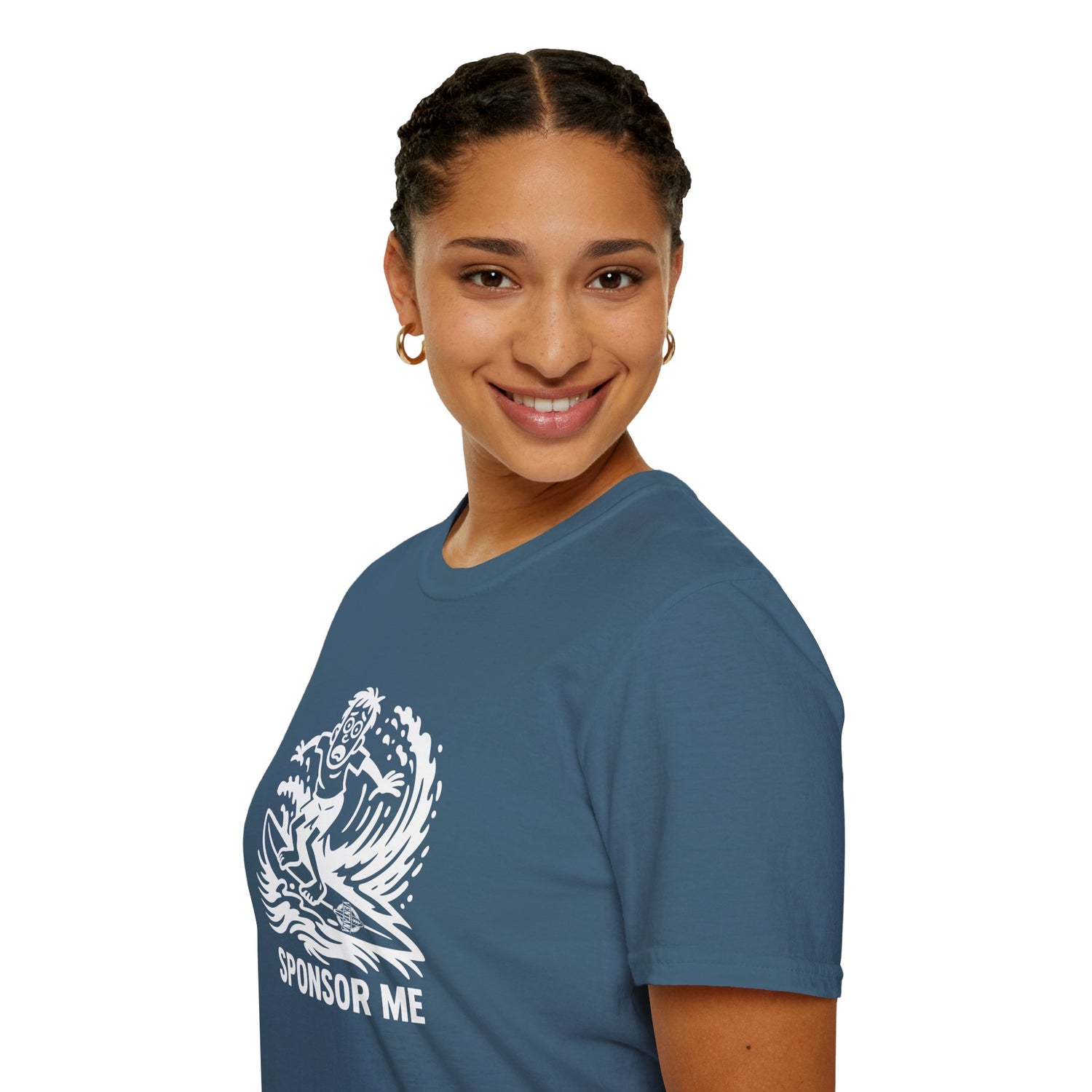 Sponsor Me Unisex - Soft Style U.S. Cotton T-Shirt