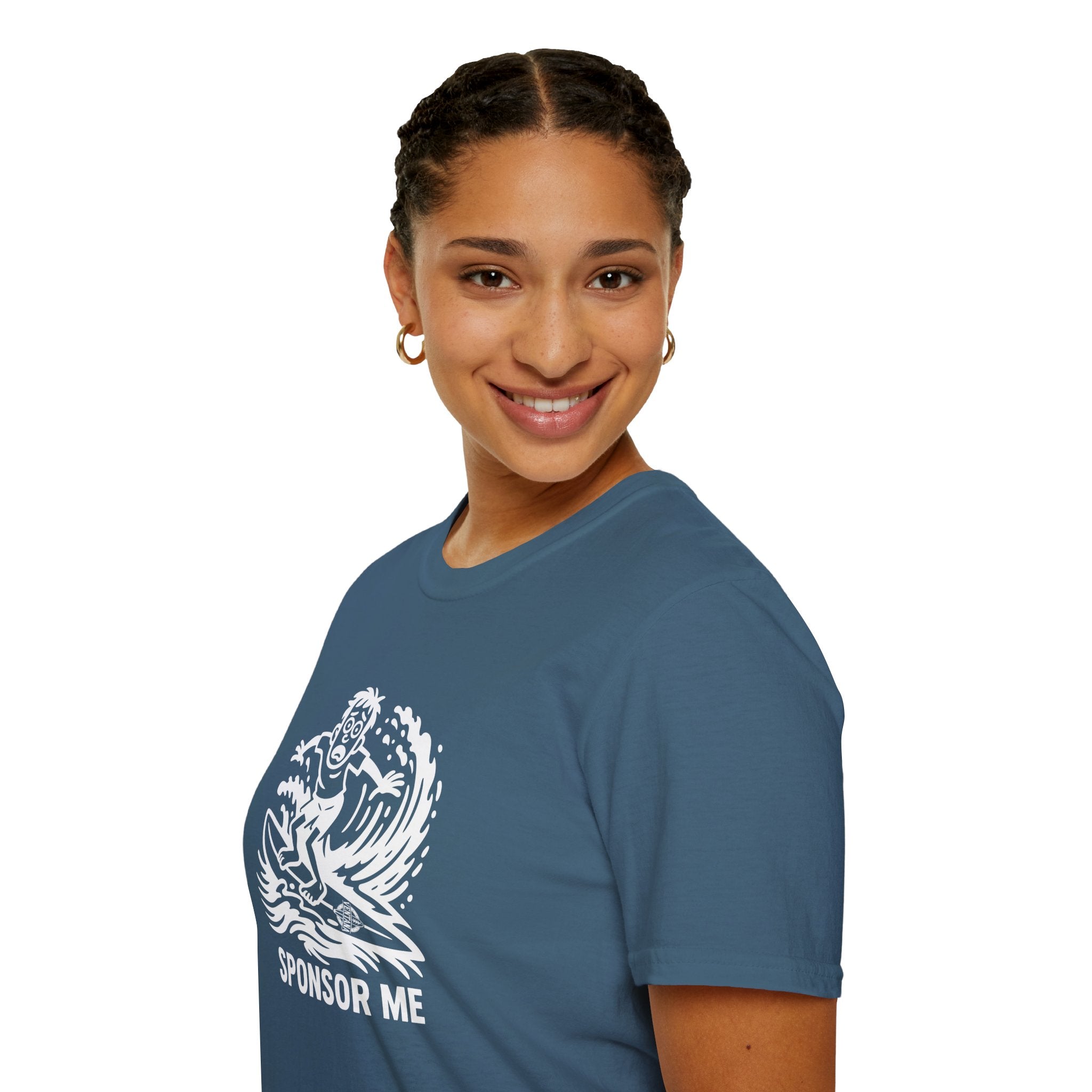 Sponsor Me Unisex - Soft Style U.S. Cotton T-Shirt