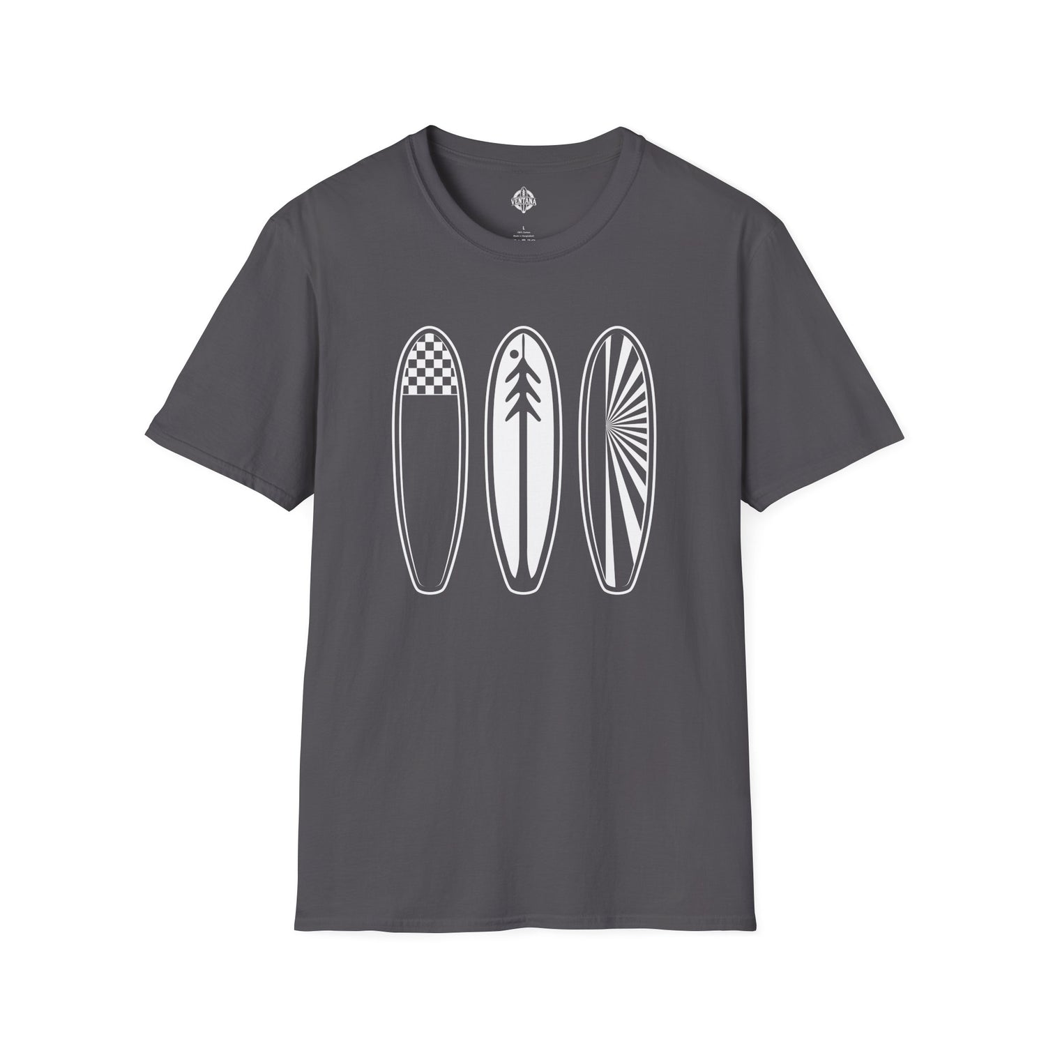 Ventana Three Board Unisex - Soft Style U.S. Cotton T-Shirt