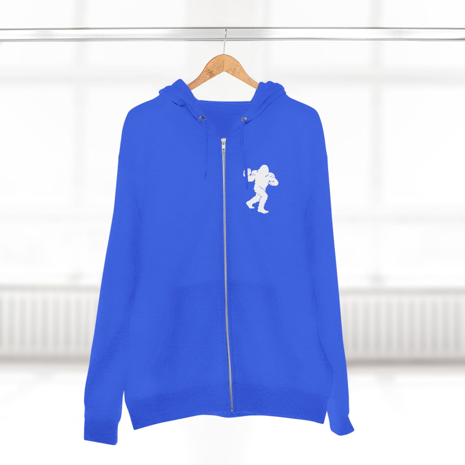 Ventana Snapsquatch Unisex - Zip Cotton Blend Fleece Hoodie