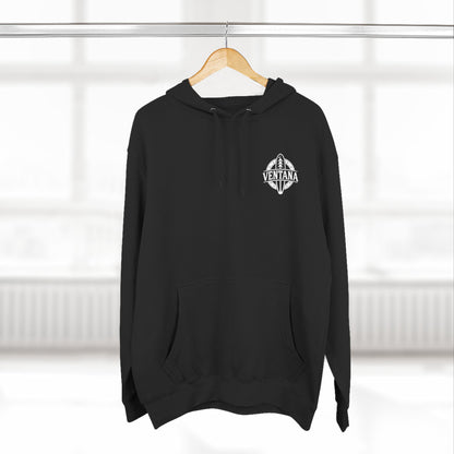 Ventana Monterey Bay by Thiago Bianchini Unisex - Pull-Over Cotton Blend Fleece Hoodie