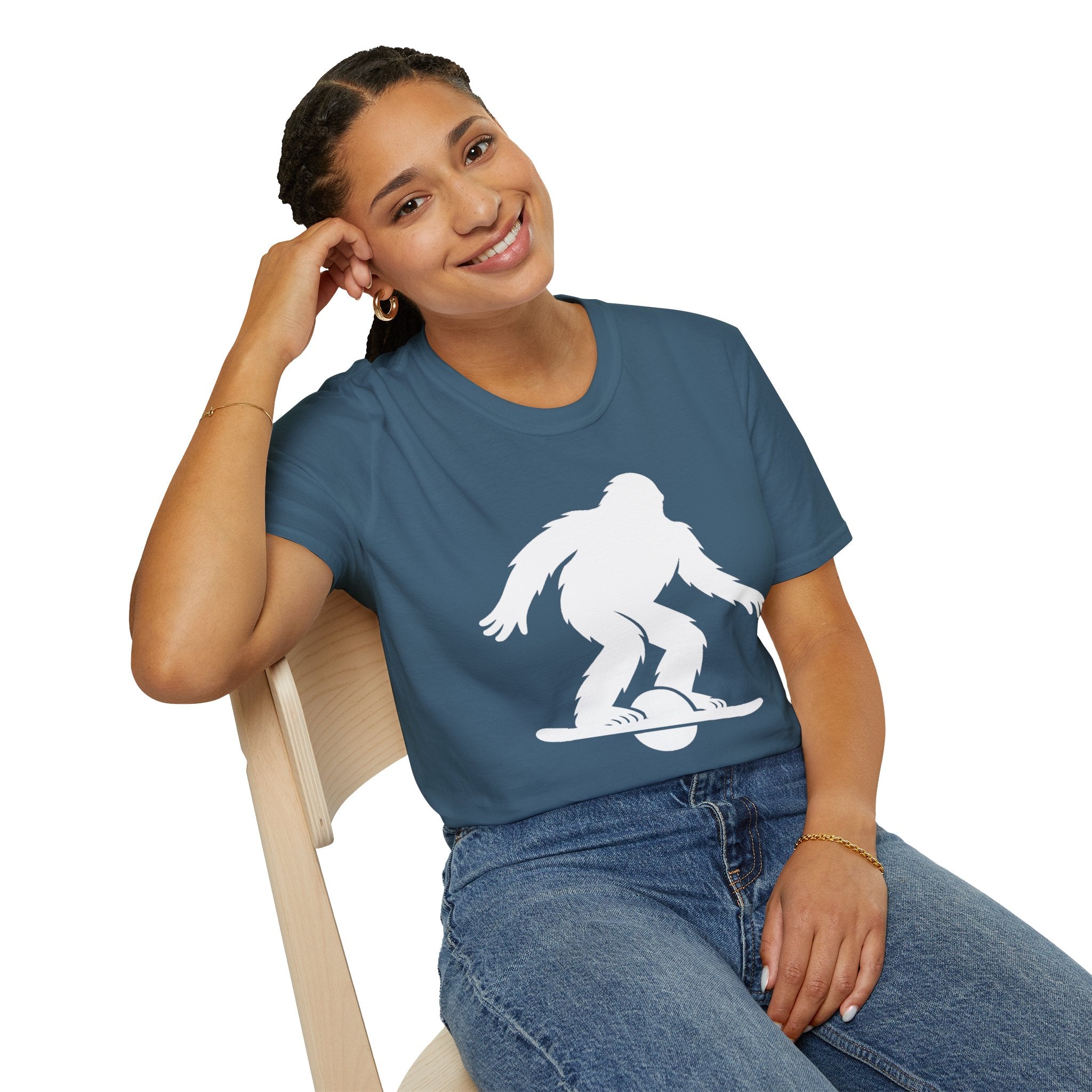 Ventana Wheelsquatch Unisex - U.S. Cotton T-Shirt