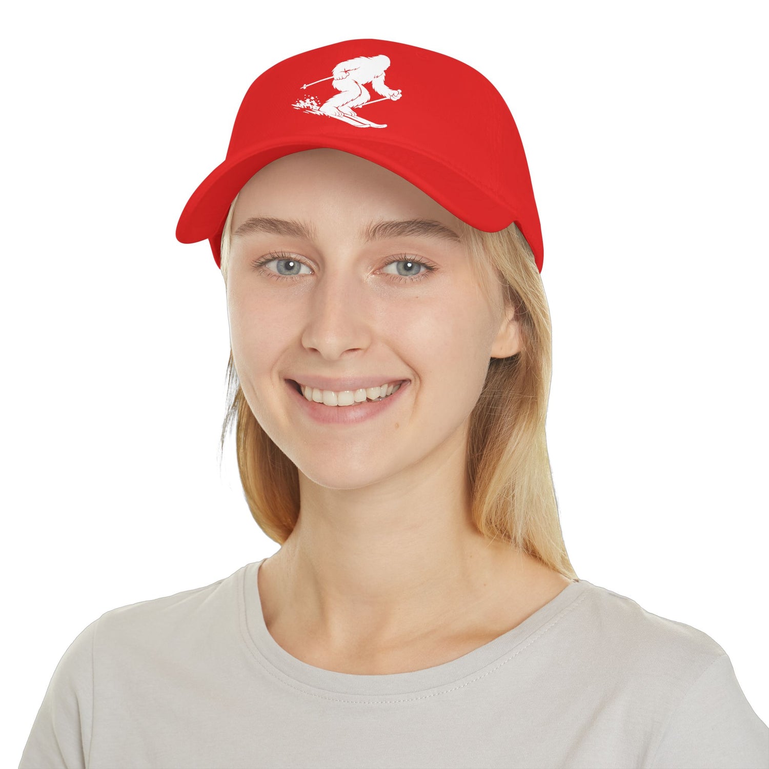 Ventana Shreddy Yeti Ski - 100% Cotton Baseball Cap