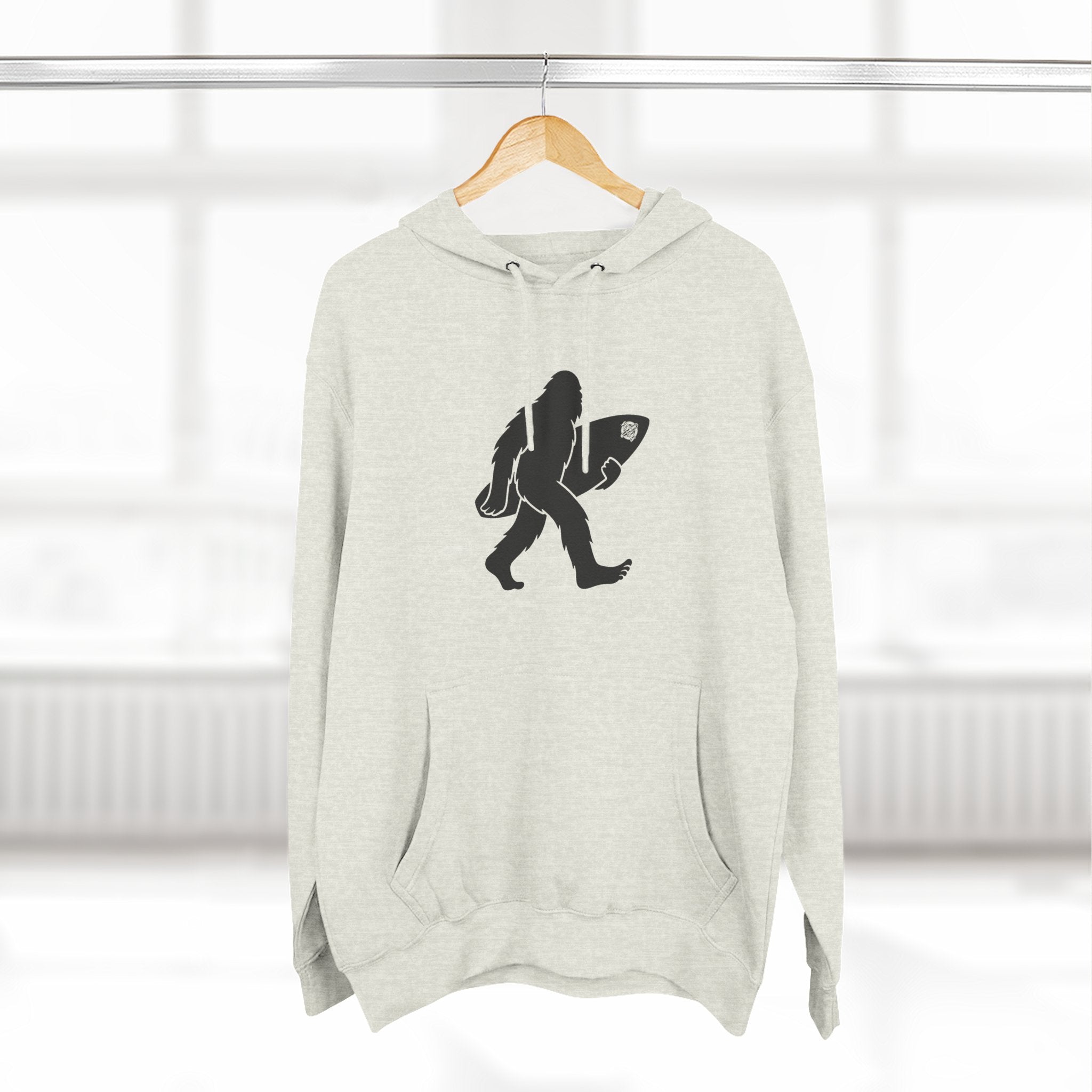 Ventana Surfsquatch Unisex - Pull-Over Cotton Blend Fleece Hoodie