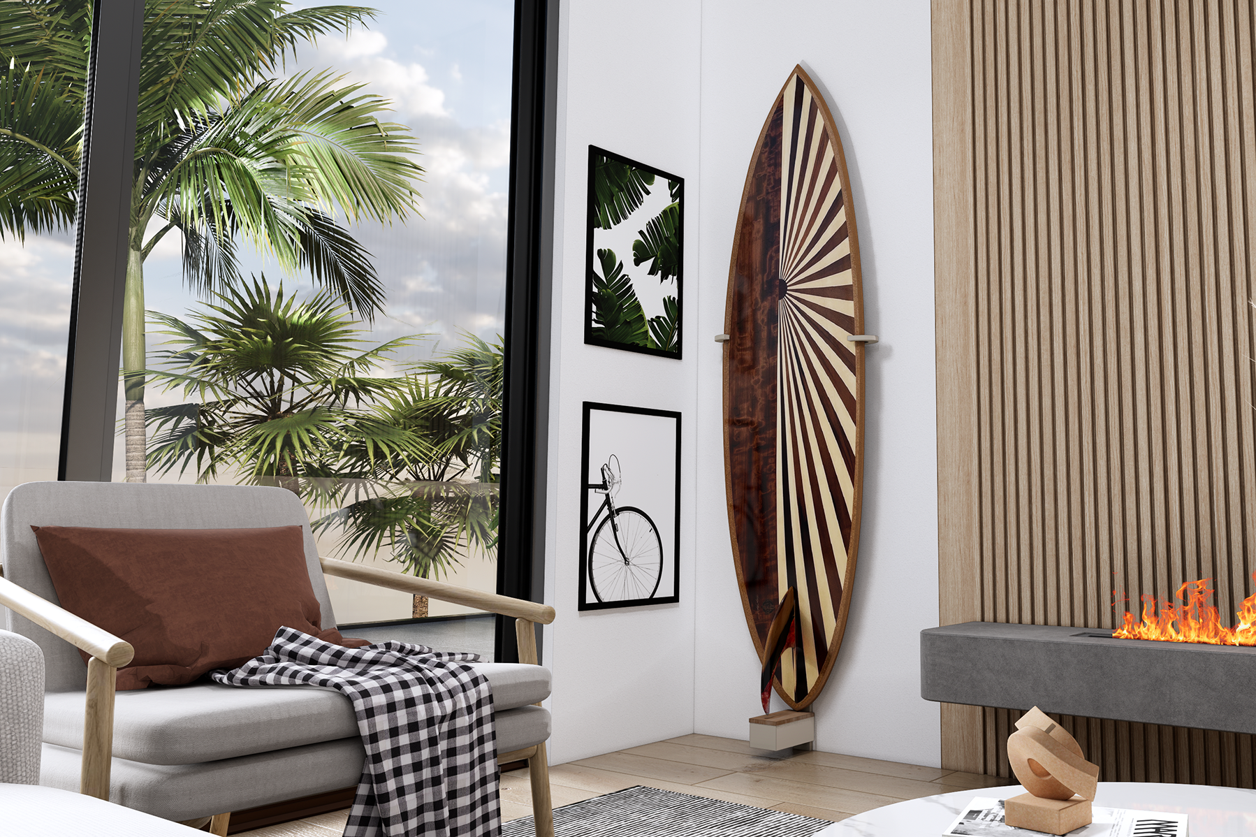Ventana Surfboards for Interior Desginers
