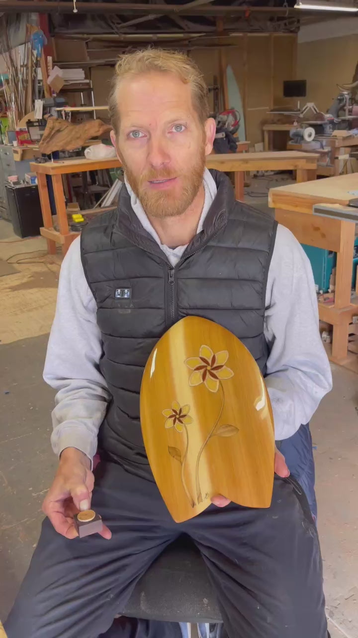 Cedar Flower Fish Handplane