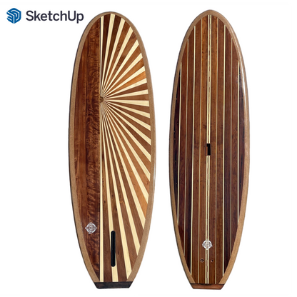 Ventana Sunburst Paddle Board 9&