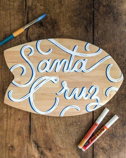 Line &amp; Paper Santa Cruz Handplane