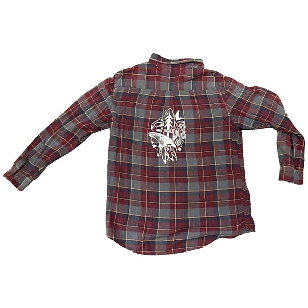 Shirts - Reclaimed Flannel XL: Ventana Monterey Bay By Thiago Bianchini