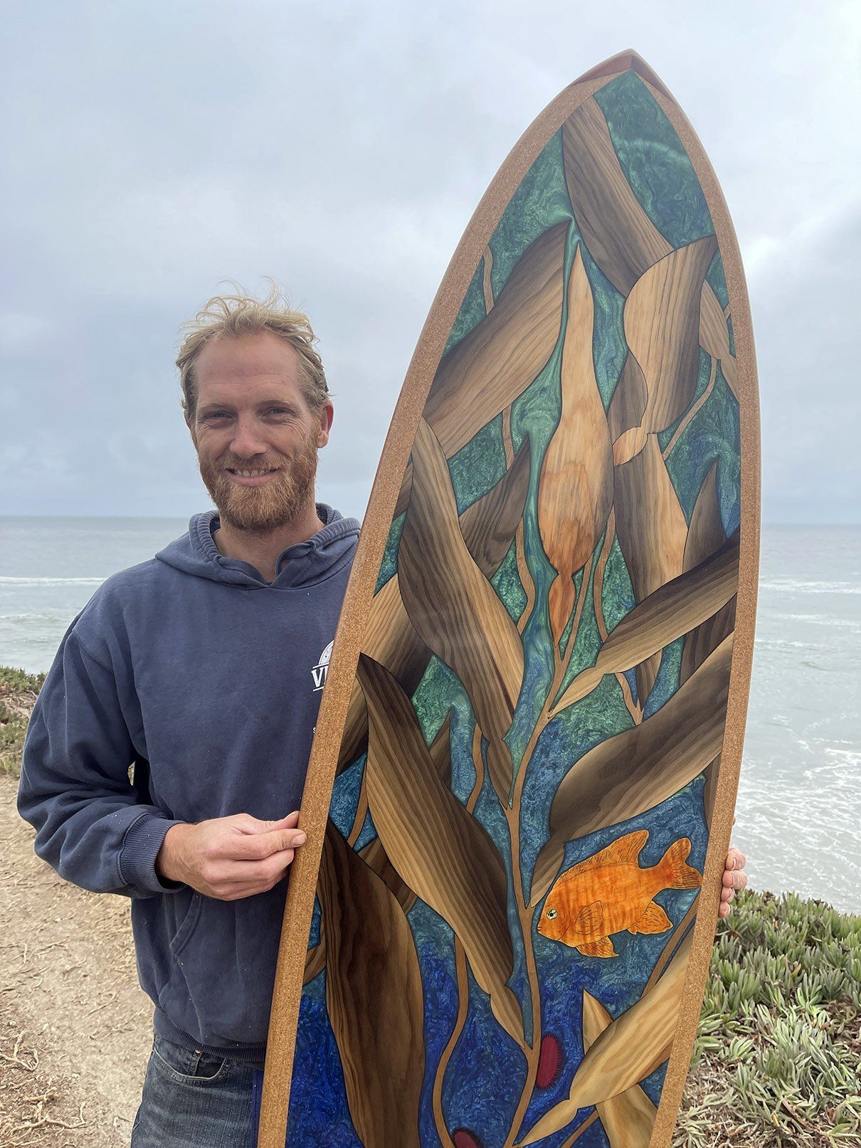 Surfboard - Ascher Kelp Forest Bolt 7&