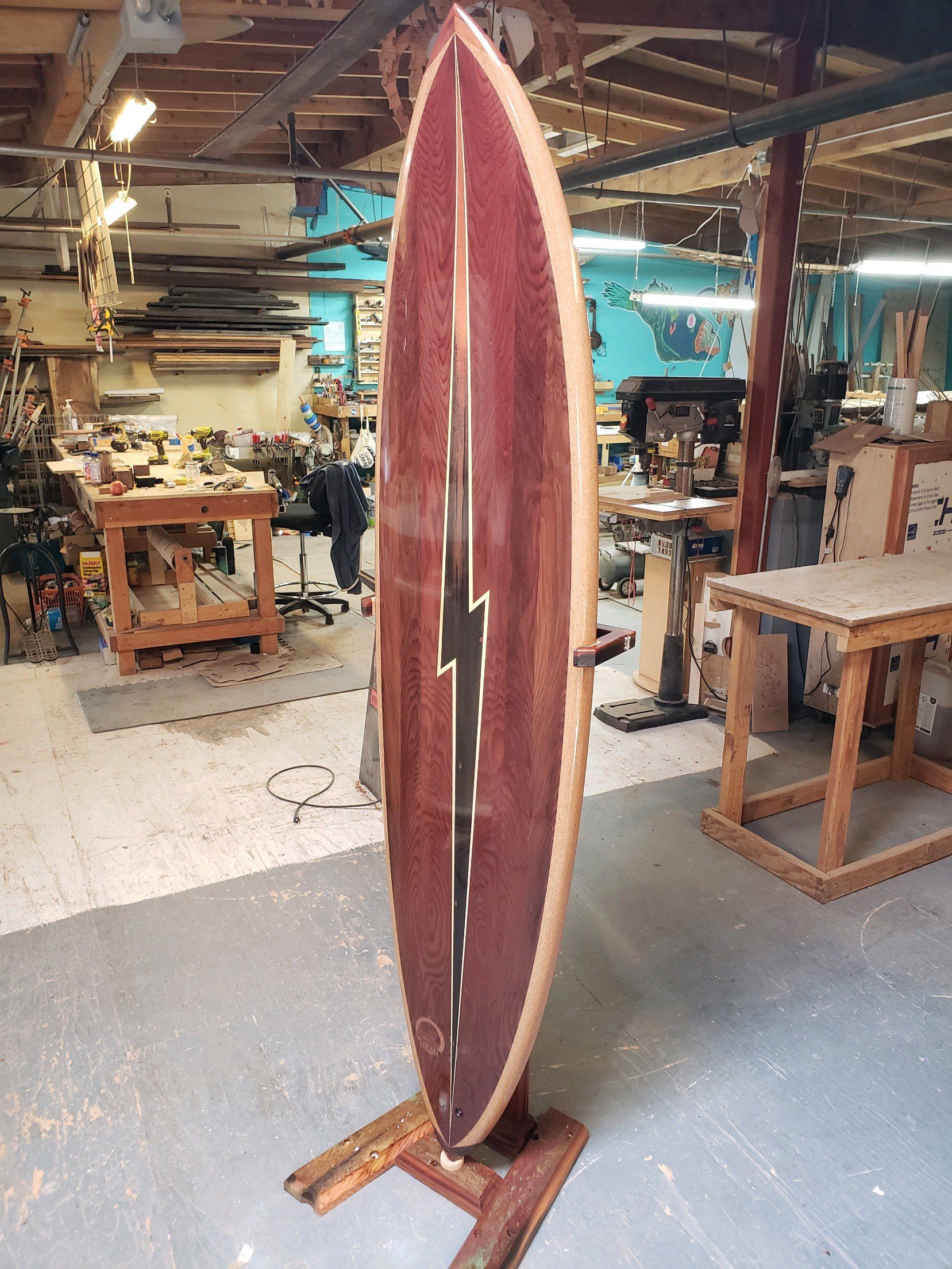 Surfboard - Ascher Kelp Forest Bolt 7&