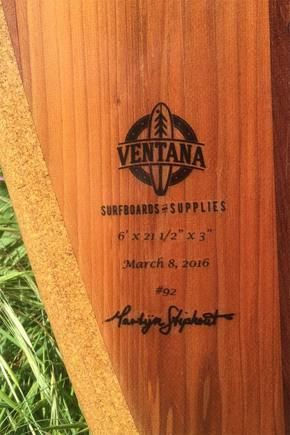 Surfboard - Redwood 6&
