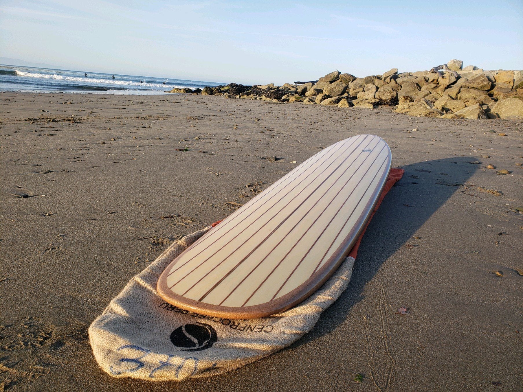 Surfboard - Tijny Tanker Longboard 8&